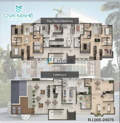Imagem Apto - 2 Quartos - 1 Suíte - 58,22 m² - Camboinha - Cabedelo/PB