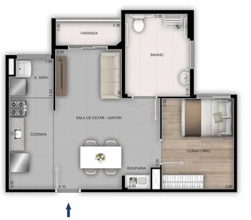 Imagem APARTAMENTO RESIDENCIAL em Rio de Janeiro - RJ, Recreio dos Bandeirantes