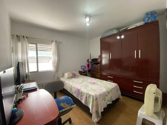 Imagem Apartamento de 3 quartos no BNH na Vergueiro Steidel com estacionamento murado para 2 carros e gás encanado à venda, 62 m² - Aparecida - Santos/SP