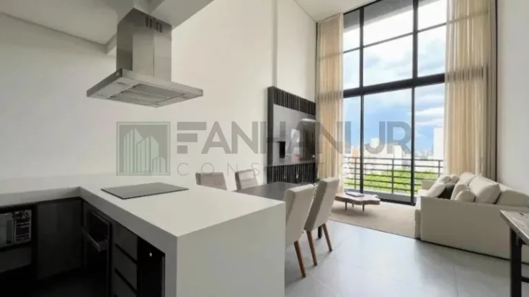 Imagem Aluguel de Loft no Bairro Jardins, São Paulo-SP: 2 quartos, 2 suítes, 2 salas, 3 banheiros, 2 vagas de garagem, 98m². Venha conferir!