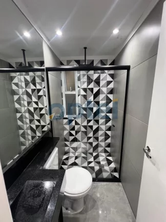 Imagem Apartamento de 2 dorms (suíte), 1 vaga com churrasqueira à carvão no condominio Exuberance Club