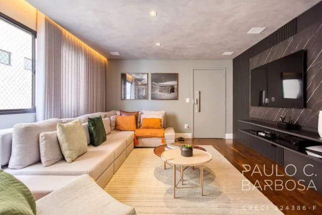 Imagem Santa Cecília Venda - 2 Suítes - 2 Vagas - 102m² - Mobiliado
