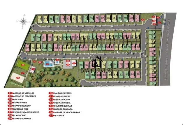 Imagem Casa com 2 dormitórios à venda, 53 m² por R$ 450.000,00 - Condomínio Residencial Villa Amarone - Sorocaba/SP