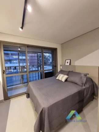 Imagem Lindo Studio todo decorado com localização privilegiada na área nobre do Brooklin Novo! SP
