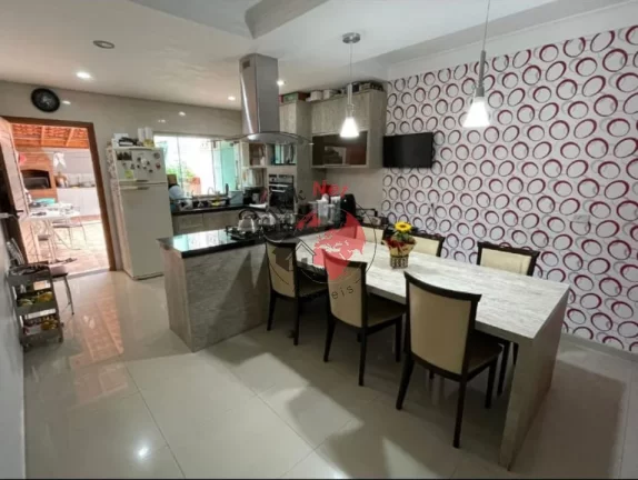 Imagem Sobrado estudo permuta ,Mobiliado , 3 dorm, 1 suíte, Quintal, Sacada, 4 vagas,bairro Vila Assunção,Santo André