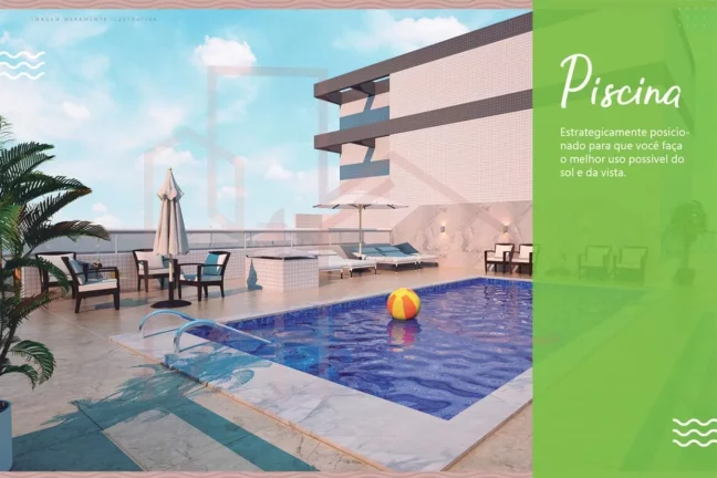 Imagem Apartamento na Planta para Venda em Praia Grande, Vila Tupi, 2 dormitórios, 1 suíte, 1 banheiro, 1 vaga