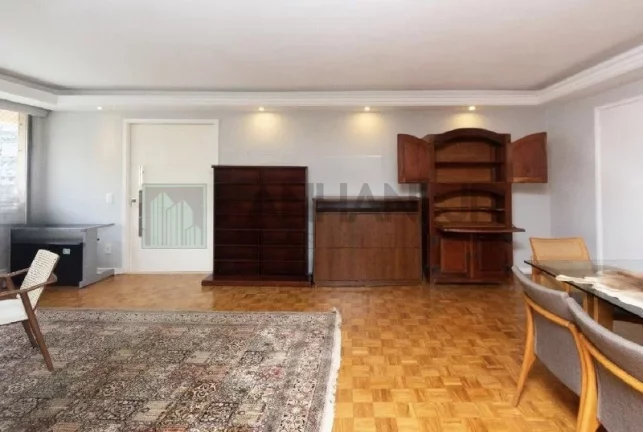 Imagem Apartamento de Alto Padrão para Locação em São Paulo-SP, Itaim Bibi: 3 Quartos, 1 Suíte, 3 Salas, 3 Banheiros, 1 Vaga de Garagem, 138m².