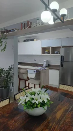 Imagem Apartamento com 2 dormitórios à venda, 80 m² por R$ 480.000,00 - Guilhermina - Praia Grande/SP
