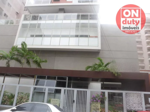 Imagem Apartamento com 1 quarto para alugar, 46 m² por R$ 6.000/mês - Boqueirão - Santos/SP