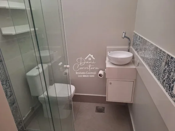 Imagem Apartamento à venda em Guarujá-SP: 2 quartos, 2 suítes, 2 salas, 2 banheiros, 1 vaga, 60 m² na Vila Alzira! Venha conferir!