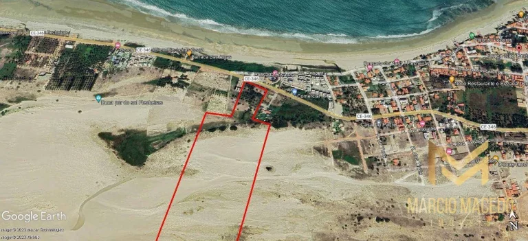 Terreno à venda, 400000 m² por R$ 16.000.000,00 - Flecheiras - Trairi/CE