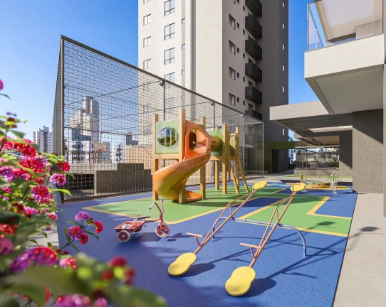 Imagem Apartamento em construção com 3 suítes e 2 vagas de garagem no Bairro Fazenda em Itajaí