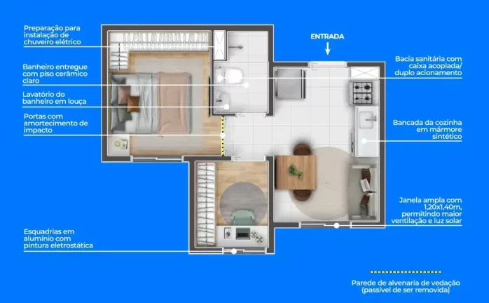 Imagem APARTAMENTO RESIDENCIAL em São Paulo - SP, Vila Perus