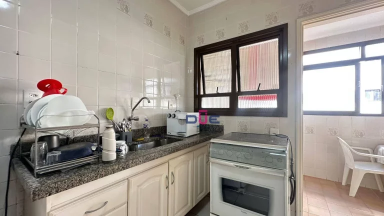 Imagem Apartamento com 2 dormitórios à venda, 91 m² por R$ 495.000,00 - Encruzilhada - Santos/SP