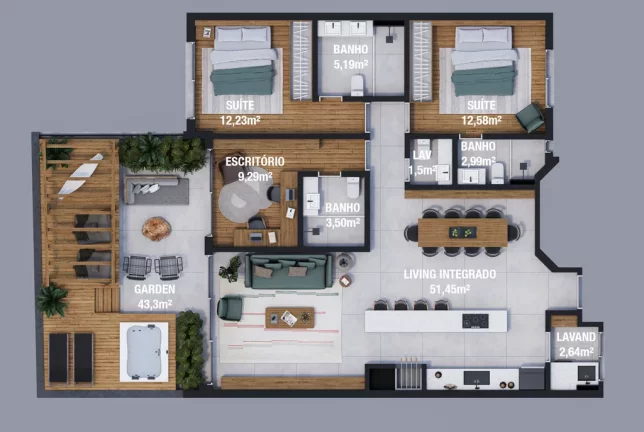 Imagem Apartamento à venda no bairro Moinhos de Vento - Porto Alegre/RS