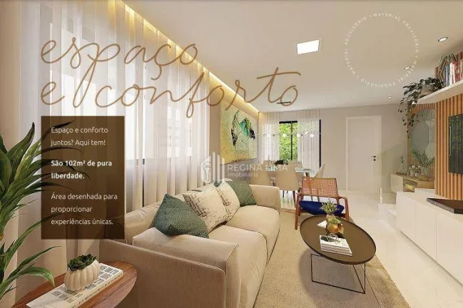 Imagem LANÇAMENTO: casa duplex em condomínio fechado, 4 dormitórios à venda por R$ 539.560,00 - Condomínio VILA ZION - Morros - Teresina/PI