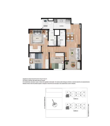 Imagem Apartamento Vila Guilherme 3 Dorms c/ Suíte 1 Vaga Lazer Completo