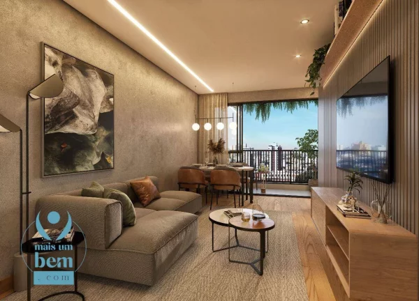 Imagem Apartamento com 2 quartos à venda, 51 m² por R$ 597.619,93 - Centro - Curitiba/PR