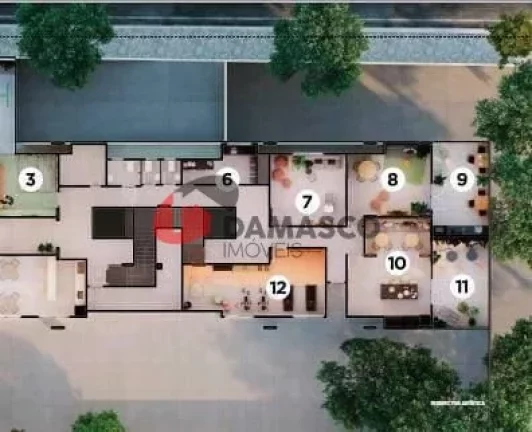 Imagem Apartamento à venda 2 Quartos, 1 Vaga, Santa Maria, Santo André - SP