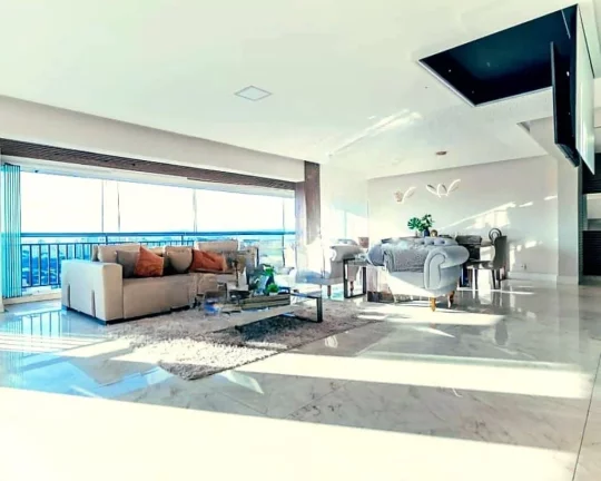 Imagem Cobertura Duplex de Luxo no Tatuapé: 4 Quartos, 4 Suítes, 5 Banheiros, 4 Vagas, 400m² - São Paulo-SP.