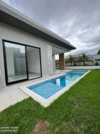 Imagem Casa de luxo no Terras Alphaville 2 - 3 suítes, piscina e lazer para crianças.