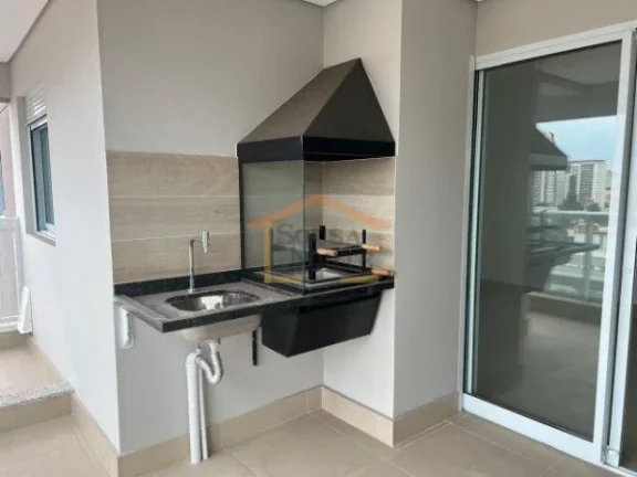 Imagem Apartamento novo, 2 dormitórios, sendo 1 suite, sala 2 ambientes, churrasqueira na varanda, cozinha...