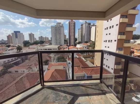 Imagem Apartamento a venda com 136 m² na região central de Piracicaba, sala para 3 ambientes com sacada, ...