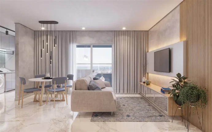 Imagem APARTAMENTO COM 72 m² - MIRIM - PRAIA GRANDE SP
