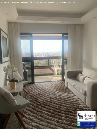 Imagem  APARTAMENTO VISTA MAR DE 3/4, UMA SUITE  NO CANDEAL |CIDADE JARDIM COM INFRA E DUAS VAGAS VISTA MAR 