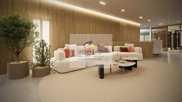 Imagem Vendo flats e apartamentos com 2 quartos, em prédio pé na areia da paria do Bessa, com plantas de 23m² à 143m²