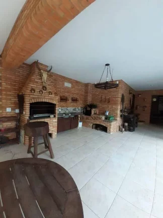 Imagem Casa com 6 suites à venda, 605 m² por R$ 3.490.000 - Condomínio Lago Azul - Araçoiaba da Serra/SP