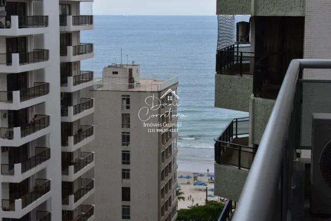 Imagem Imperdível apartamento à venda em Guarujá-SP, Pitangueiras: 3 quartos, 1 suíte, 3 salas, 3 banheiros, 2 vagas de garagem, 160 m²!