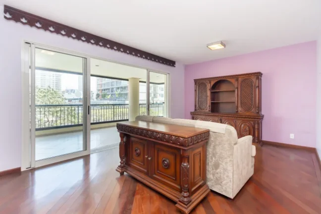 Imagem Apartamento Alto Padrão no Sumaré 214 m², 4 Dormitórios, Hall Privativo e Varanda Gourmet Integr...