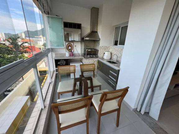 Imagem Apartamento alto padrão Centro de Peruíbe varanda gourmet Porteira fechada
