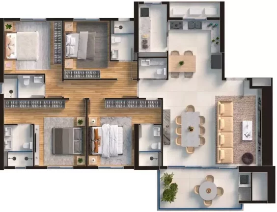Imagem Apartamento à venda no bairro Centro - Balneário Camboriú/SC