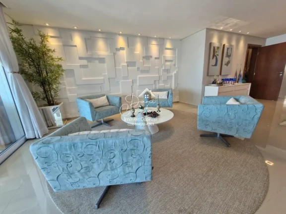 Imagem Apartamento frente mar reformado com varanda gourmet e lazer, Enseada.