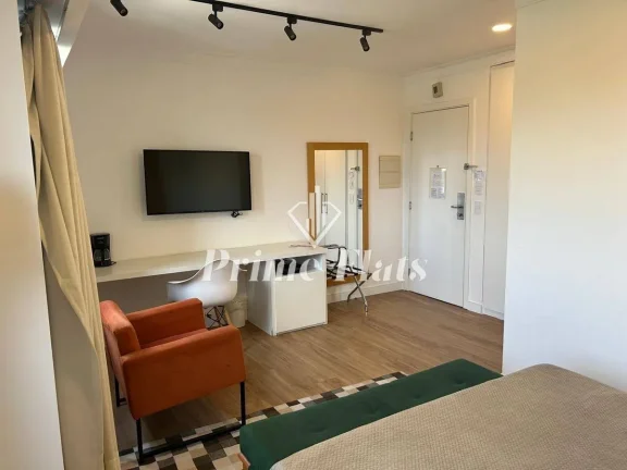 Imagem Flat disponível para locação no Hotels Congonhas by Atlantica, com 26m², 1 dormitório e 1 vaga