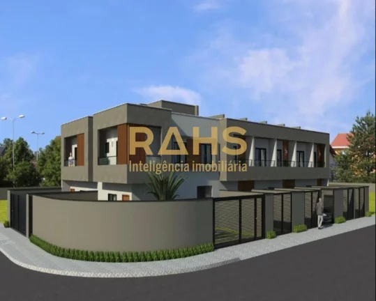 Imagem Ótimo sobrado geminado de esquina em fase final de acabamentos, localizado no bairro Aventureiro em...