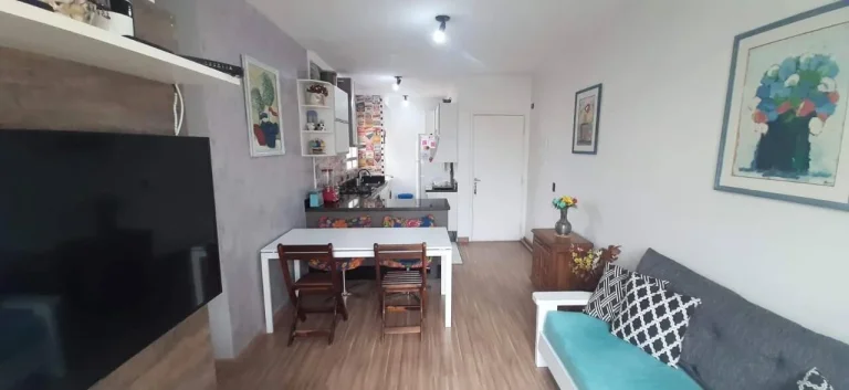 Imagem Apartamento 56 m² 2 Dormitórios Vista Livre e 2 Vagas de Garagens