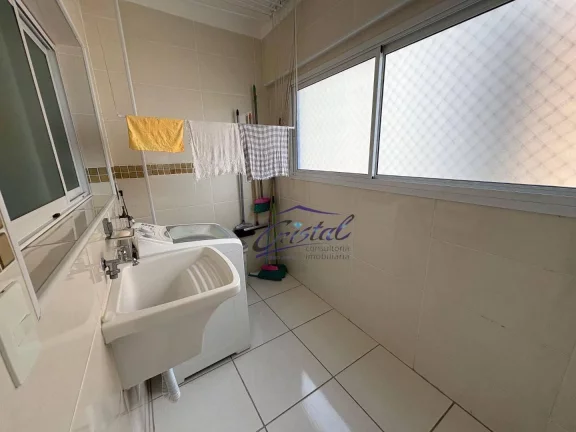 Imagem Apartamento com 3 dormitórios à venda, 112 m² por R$ 820.000,00 - Guilhermina - Praia Grande/SP