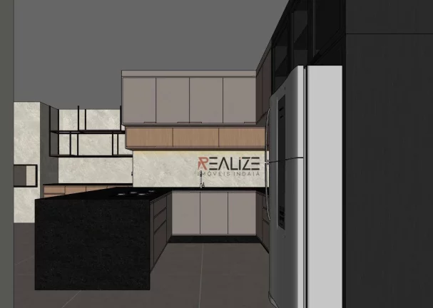 Imagem Casa moderna com 3 suítes à venda, 205 m² por R$ 1.790.000 - Condomínio Residencial Evidências - Indaiatuba/SP