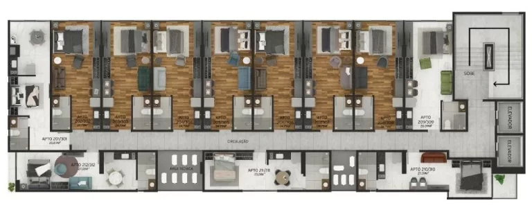 Imagem Apartamento à venda, 23 m² por R$ 330.000,00 - Ponta de Campina - Cabedelo/PB Imagem Apartamento à venda, 23 m² por R$ 330.000,00 - Ponta de Campina - Cabedelo/PB