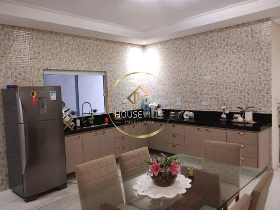 Imagem Casa Sobrado, 3 dormitórios ( 2 suítes), 2 vagas, Setville, Sjc.