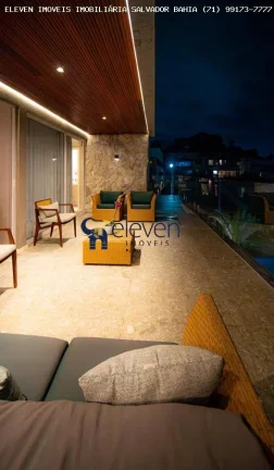Imagem Casa para Venda em Salvador, Alphaville Ii, 5 dormitórios, 5 suítes, 7 banheiros, 6 vagas