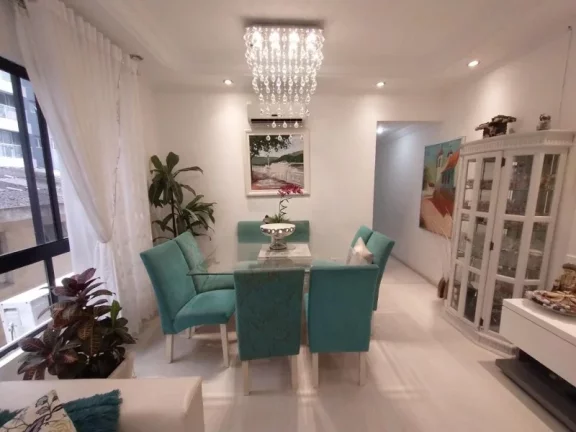 Imagem APARTAMENTO COM 2 DORMITÓRIOS À VENDA, 110 M² POR R$ 720.000,00 - PONTA DA PRAIA - SANTOS/SP