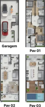 Imagem CASA RESIDENCIAL em Bombinhas - SC, Quatro Ilhas