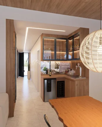 Imagem Casa com excelente projeto, acabamento primoroso, completa e integrada, feita sob medida para você ...