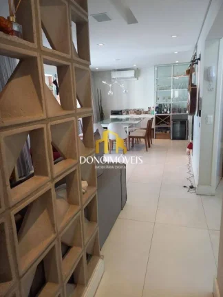 Imagem Apto venda 3 dorm vista piscina andar alto, 123m Cond Domo Life SBC SP
