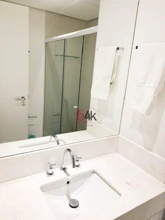 Imagem Apartamento venda no Habitarte Verde, 1 dormitório mobiliado, 1 vaga - Brooklin