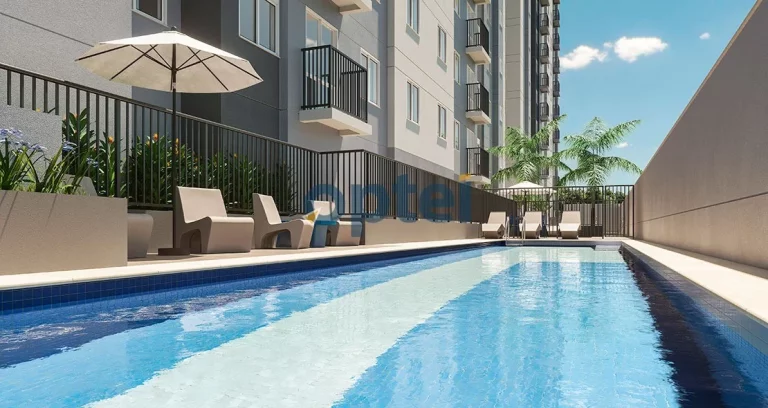 Imagem EXCLUSIVO APARTAMENTO DE 2 DORMITÓRIOS, 1 BANHEIRO E VARANDA GOURMET EM CONDOMÍNIO PANORAMA NO PARQUE ESPACIAL!